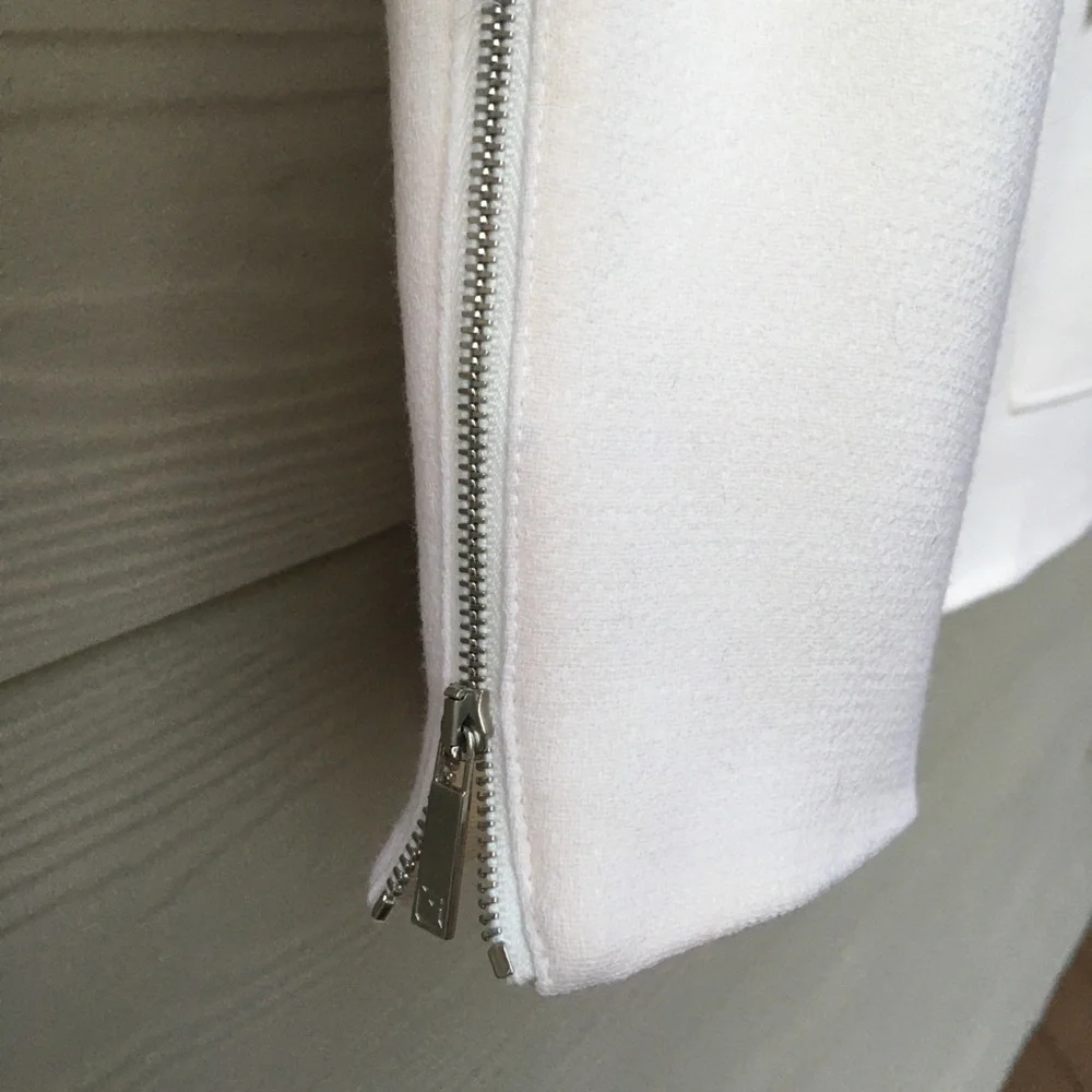 NWT Lafayette 148 Landon Cloud Zipper Jacket 6 - Picture 8 of 15